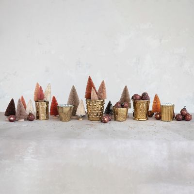 Mercury Glass Votive Holder Set of 6