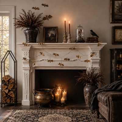 Metal Bat Garland