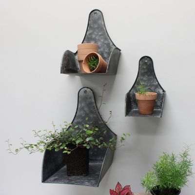 Metal Dust Pan Set of 3