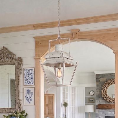 Metal Lantern Style Light