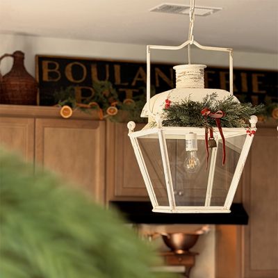Metal Lantern Style Light