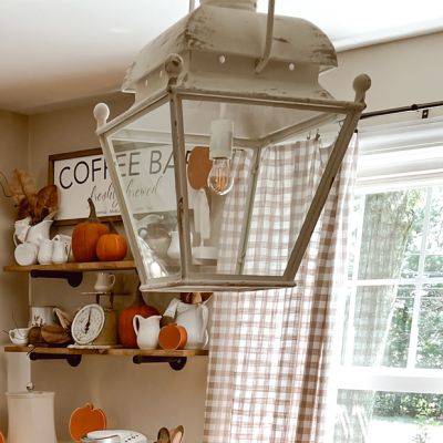Metal Lantern Style Light