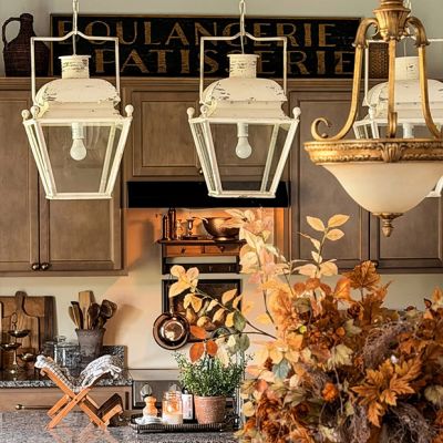 Metal Lantern Style Light