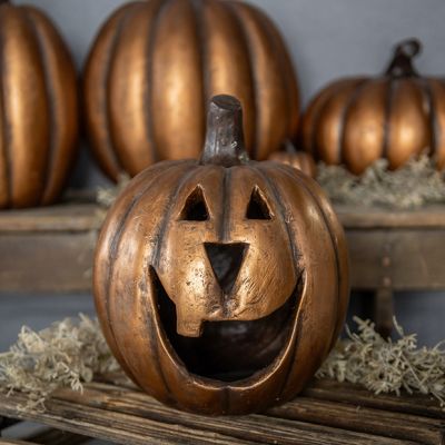 Metallic Big Mouth Jack O Lantern 11.5 Inch