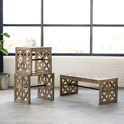 Mid Century Modern Nesting and Coffee Table Collection