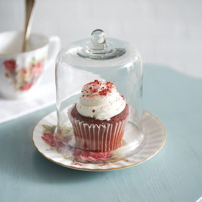 Mini Clear Glass Bell Cloche