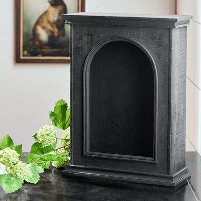Mini Wooden Curio Cabinet