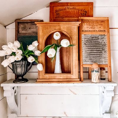 Mini Wooden Wall Cabinet