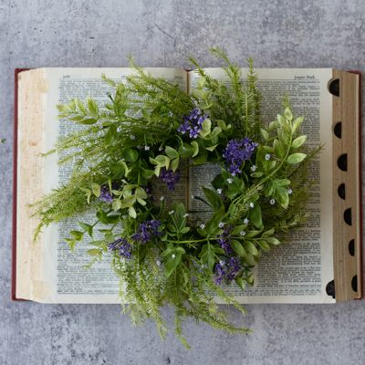 Mixed Foliage Candle Ring