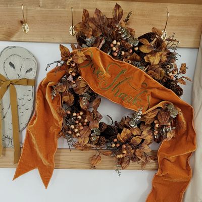 Mixed Harvest Foliage Wreath