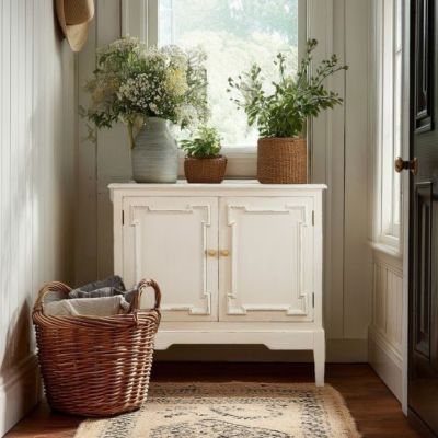 Modern Accents Distressed 2 Door Cabinet