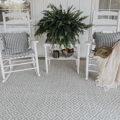 Modern Classics Patterned Vinyl Mat Rug