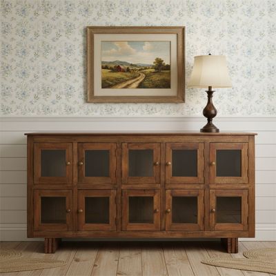 Modern Cottage 10 Door Reclaimed Wood Sideboard
