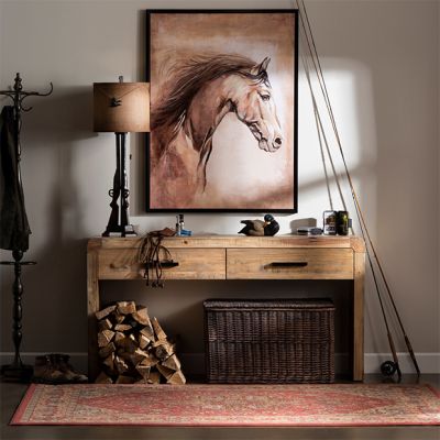 Modern Curved Console Table
