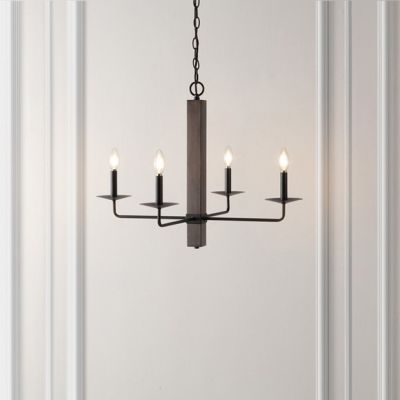 Modern Elegance 4 Light Chandelier