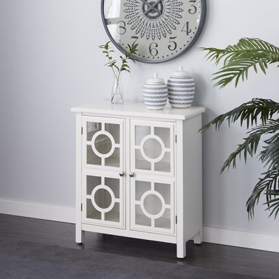 Modern Farmhouse 2 Door Accent Cabinet
