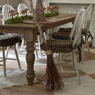 Modern Farmhouse Diamond Jute Area Rug