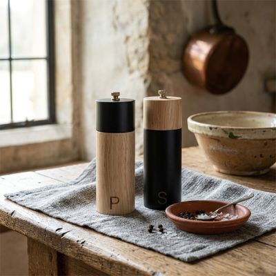 Modern Homestead Salt and Pepper Mill Set