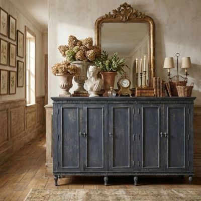 Modern Manor 5 Door Sideboard Cabinet | SHIPS FREE