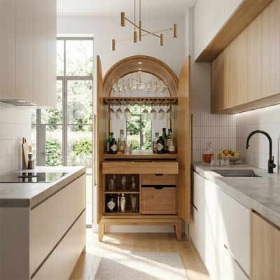 Modern Stevie Bar Cabinet