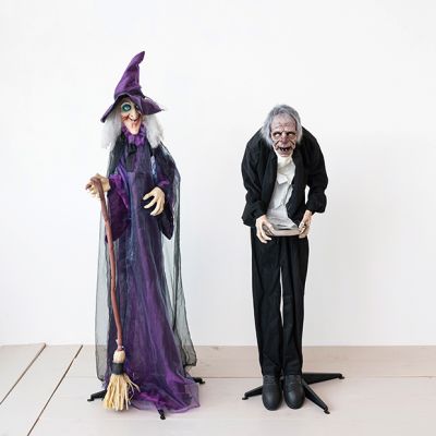 Motion Activated Halloween Greeter With Lights
