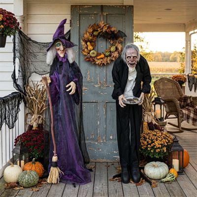 Motion Activated Halloween Greeter With Lights