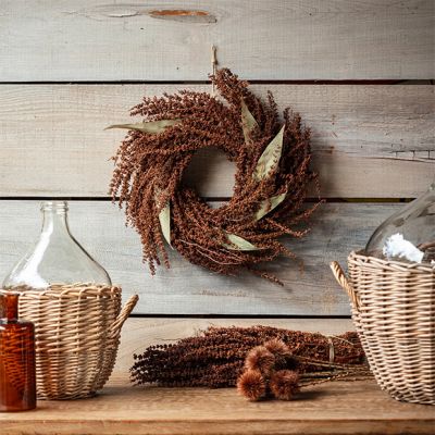 Natural Accents Dried Autumn Grass Wreath