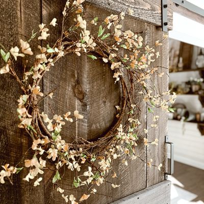 Natural Accents Yellow Forsythia Wreath