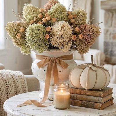 Natural Burlap Harvest Pumpkin