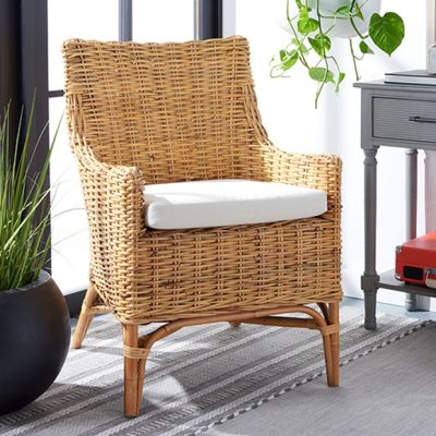 Natural Rattan Accent Chair