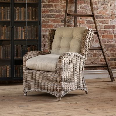 Natural Rattan Armchair