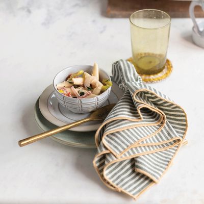 Neutral Classics Debossed Cereal Bowls Set of 4