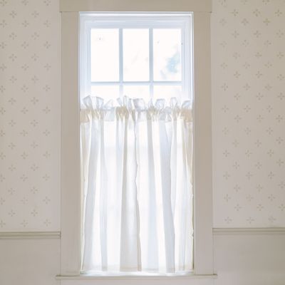 Neutral Farmhouse Tiered Curtain Panel Set