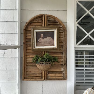 Neutral Wash Shutters Set of 2