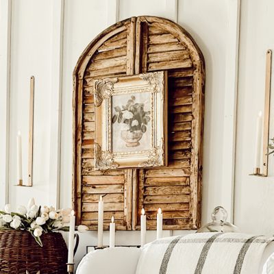 Neutral Wash Shutters Set of 2