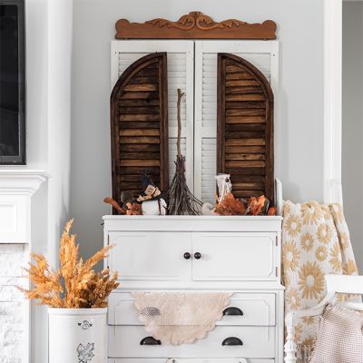 Neutral Wash Shutters Set of 2