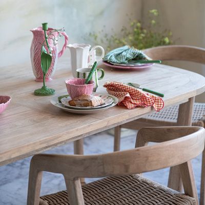 Nice and Natural Casual Farmhouse Dining Table
