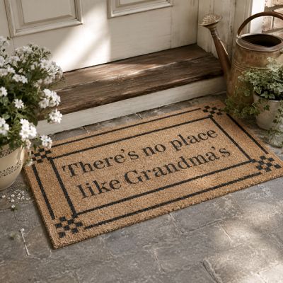 No Place Like Grandmas Doormat
