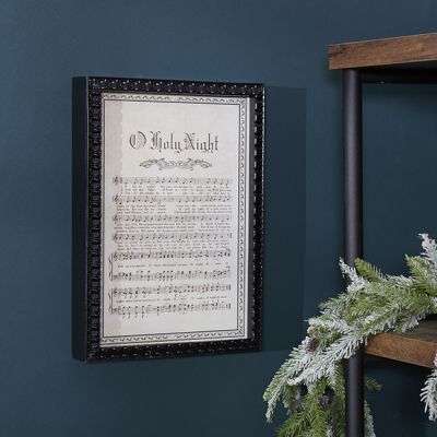 O Holy Night Sheet Music Framed Wall Art