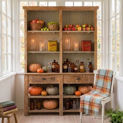 Old General Store Apothecary Cabinet
