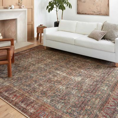 Old World Dark Hues Area Rug
