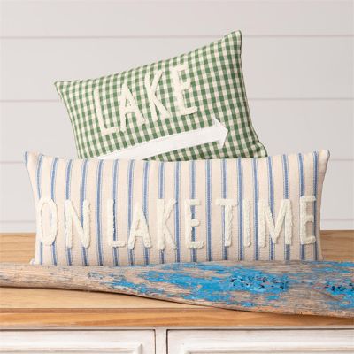 On Lake Time Rectangle Accent Pillow Set of 2