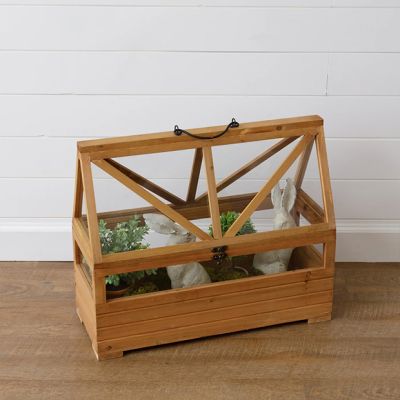 Open Frame Wood Terrarium