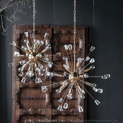 Orb Burst 18 Light Chandelier