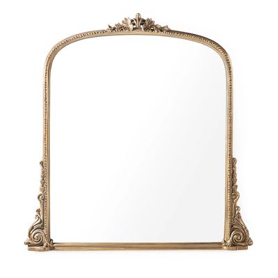 Ornate Elegance Gold Framed Mirror 39 Inch