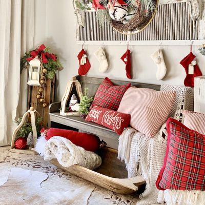 Ornate Lantern Display Tray Set of 2