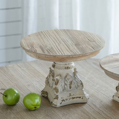 Ornate Plate Pedestal Riser 7.5 Inch