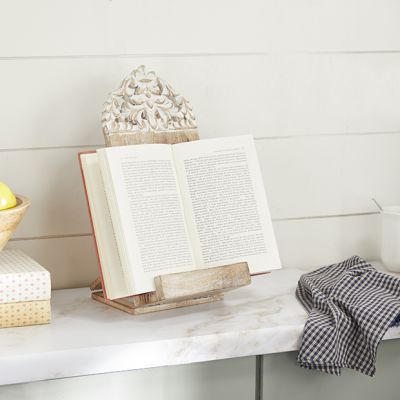 Ornate Wood Book Holder