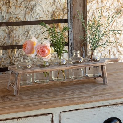 Paddle Board and Bottles Centerpiece Display