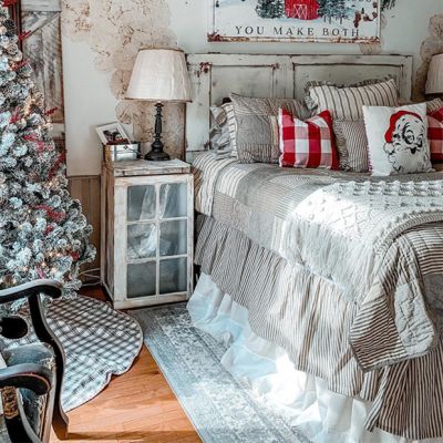 Patchwork Stripes Reversible Quilt and Shams Set